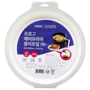 프로그 에어프라이 종이호일, 대형 플러스, 90매입