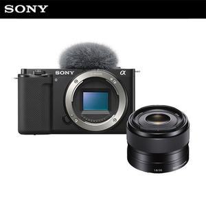 [SONY] 소니 카메라 ZV-E10 BODY + SEL35F18 단렌즈 패키지 / 미러리스 브이로그