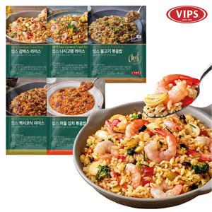 [VIPS] 빕스 볶음밥 5종 230g, 5개 세트
