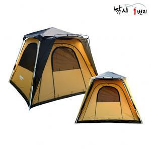 바낙스 낚시텐트 알루미늄 2101 소 원터치형
