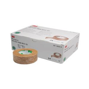 3M 마이크로포 의료용테이프(탄) (1.27cmX9.14m) 24개입 1533-0 살색 종이 반창고
