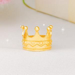 오데뜨 황금왕관 24k 순금 돌반지 백일반지 1.875g 반돈
