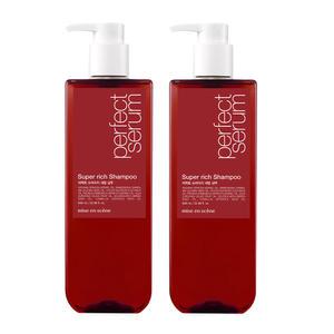 미쟝센 퍼펙트 세럼, 샴푸, 680ml, 슈퍼리치, 2개