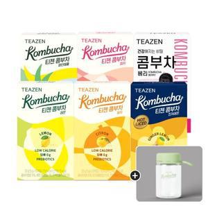 티젠 김태리 콤부차 6가지맛 혼합 60스틱+보틀