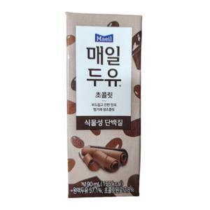 매일두유 초콜릿 초코 190ml x 48팩
