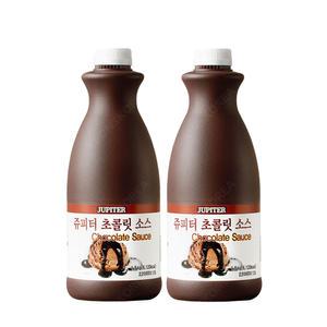 쥬피터 초콜릿 소스 1.8kg X 2개 커피 토핑 카페재료