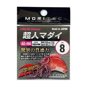 모리텍 초인마다이 핑크 참돔바늘 AD-886