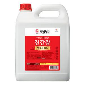 청정원 햇살담은 두번달여 더진한 진간장, 5L