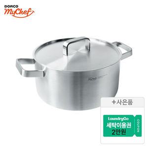 [35%즉할+단독혜택] 도루코 마이셰프 클래식 통5중 인덕션 스텐냄비 24cm