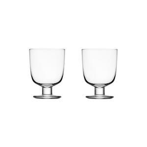 렘삐 유리잔 투명, 340ml, 2개