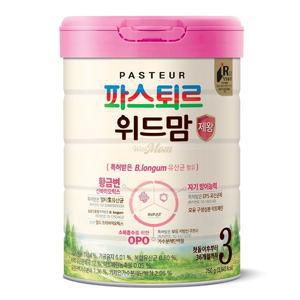 (리뉴얼)파스퇴르 위드맘 제왕 3단계 750g 3캔