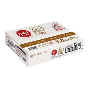 (CJ제일제당) 햇반 현미귀리곤약밥 150G*12 [1박스]
