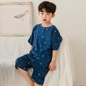 찌니야 안경부엉이 레이온 남아동잠옷 반팔상하세트