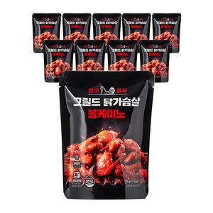 한끼통살 그릴드 닭가슴살 볼케이노 100g, 10개