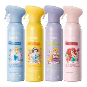 제이멜라 디즈니 휘핑클렌저, 200ml, 4종 세트(백설공주+인어공주+라푼젤+신데렐라)