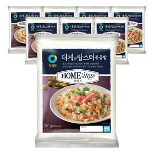 청정원 호밍스 대게와 랍스터 볶음밥, 210g, 8개