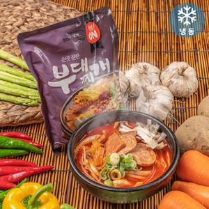 정성온 손맛 진한 부대찌개 600g 간편 즉석국 국밥 해장국 레트로트