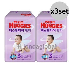 하기스 뉴 맥스드라이 팬티 기저귀 남아 3단계 64매 6
