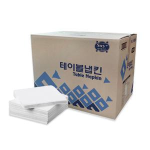 [신제품]포원 테이블 냅킨 10000매 무형광 천연 펄프