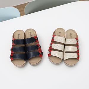제이슈 라므 통굽 뮬 슬리퍼 6cm