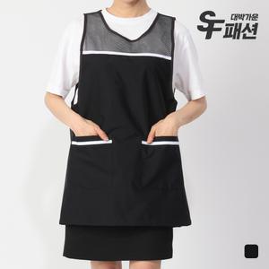 SF패션 여름 생활방수 경량 보호사 메쉬 원피스형 앞치마