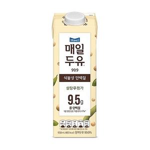 매일두유 99.9 950ml X4팩/무가당두유/고단백두유/무배