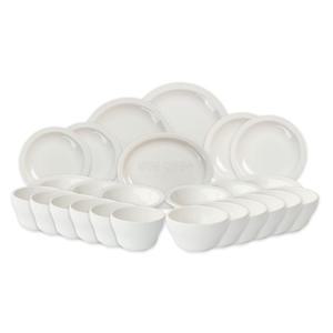 시라쿠스 뉴욕 킹스인 화이트 6인세트 25PCS