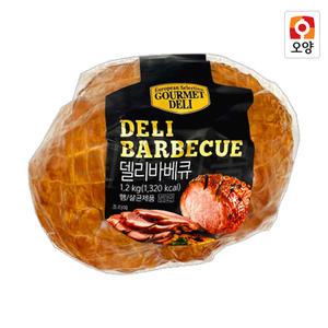 사조오양 델리바베큐 1.2kg 샌드위치햄 수제햄 대용량