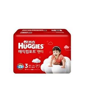 하기스 매직컴포트 팬티 3단계 중형 여아 480매 /z