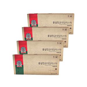 정관장 홍삼진고 데일리스틱 10g x30포x4박스 /An