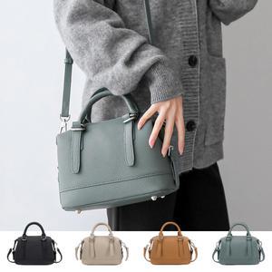 VALENPOLO 리얼 소가죽 버킷백 크로스 숄더 명품버킷백 여자직장인 출근가방