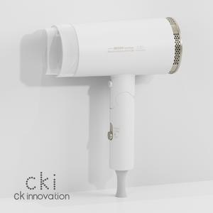 CKI-D880 화이트골드 1800W 고출력 고풍량 접이식 헤어드라이기