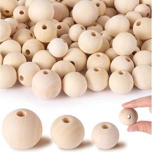 DIY 우드볼 비즈공예 악세사리 원목구슬 재료