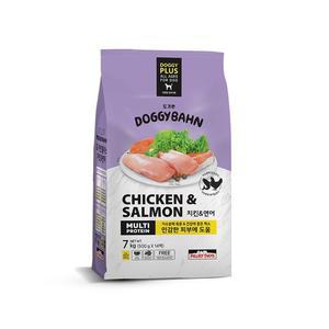 도기반 플러스 치킨 연어 가수분해 강아지사료 7kg