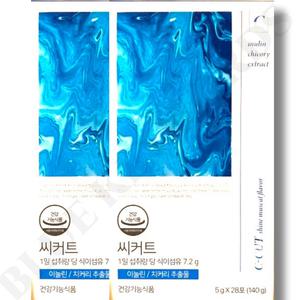 겟비너스 이눌린 치커리 새싹보리 혼합유산균 분말 씨커트 5g x 28포 x 2박스 4주분