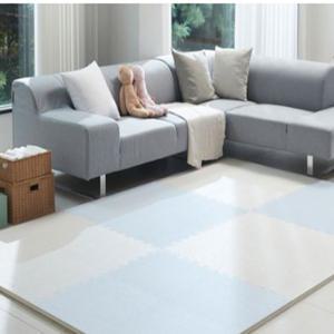 따사룸 더이쁨 EVA 퍼즐 매트 A타입 100cm x 100cm x 40mm 스카이블루