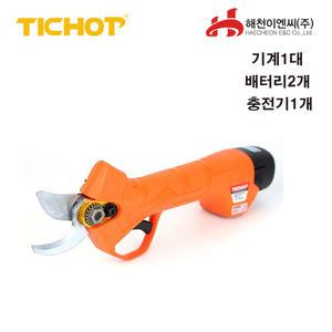 티찹  WCP-25 16.8V 2팩 충전전지가위 무선 전동