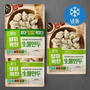 풀무원 생 물만두 (냉동) 250g, 3개 one option