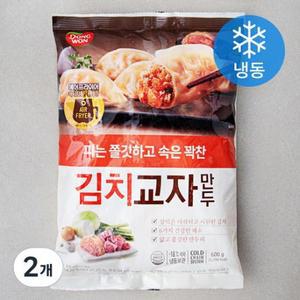 동원 김치교자만두 (냉동) 600g, 2개 one option
