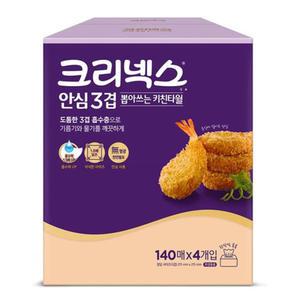 크리넥스 뽑아쓰는 키친타올 140매 4입 1팩