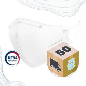 KF94 마스크 새부리형 국산 중형 화이트 50매