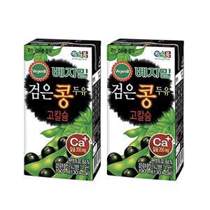 정식품 베지밀검은콩 고칼슘두유 190ml 24팩