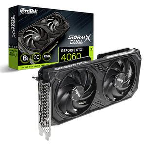 이엠텍 RTX 4060 STORM X Dual OC D6 8GB.*