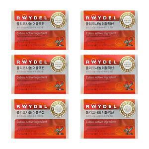 RAYDEL 레이델 폴리코사놀 더블액션 200mg x 28정 6박스 HIS