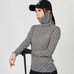 [하프클럽/럽인골프]투빅토리 BB마스크티 냉감티셔츠 여성골프웨어