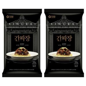 [소비기한 임박] 아워홈 싱카이 간짜장, 760g, 2개