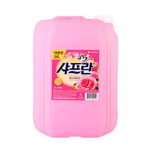 (무배)엘지 샤프란 핑크 센세이션 대용량 말통 20L 로즈향