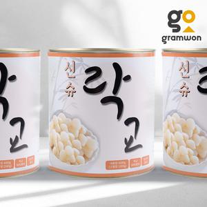 캔 락교 18kg( 3kgX 6캔) 코우 업소용 일식