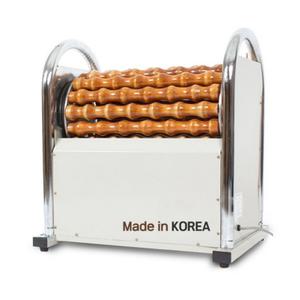 광진 국산 헬스장돌돌이 종아리 다리 마사지기 테이블 롤러 운동기구 짙은 미송 색상