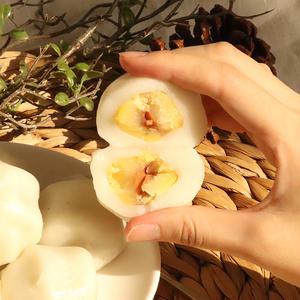 전통 수제 흰밤송편 쑥밤송편 왕밤떡 500g